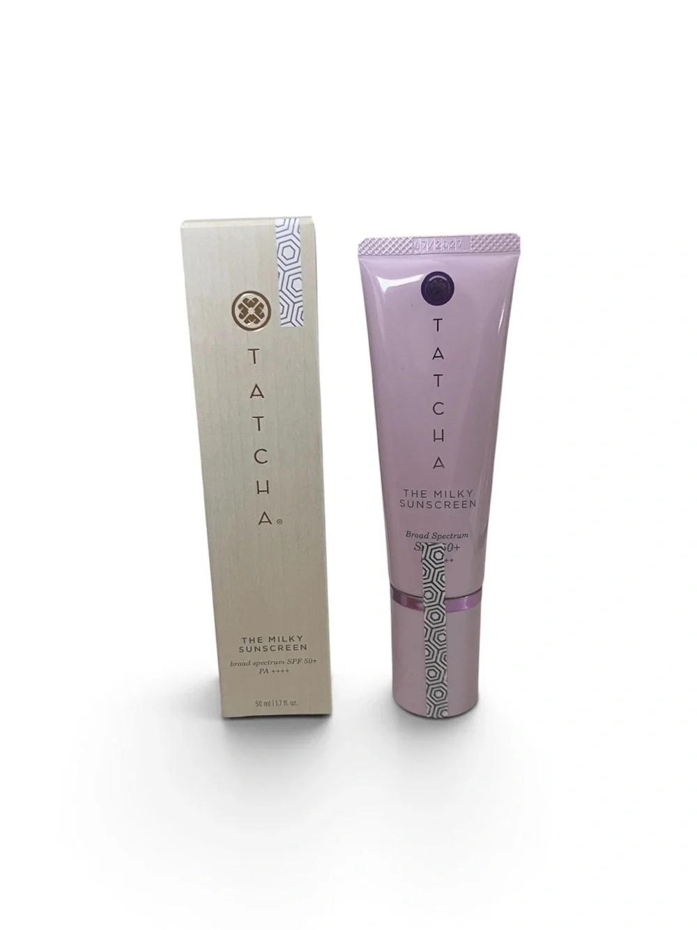 Tatcha Milky Sunscreen SPF 50+ Tube in Light Pink